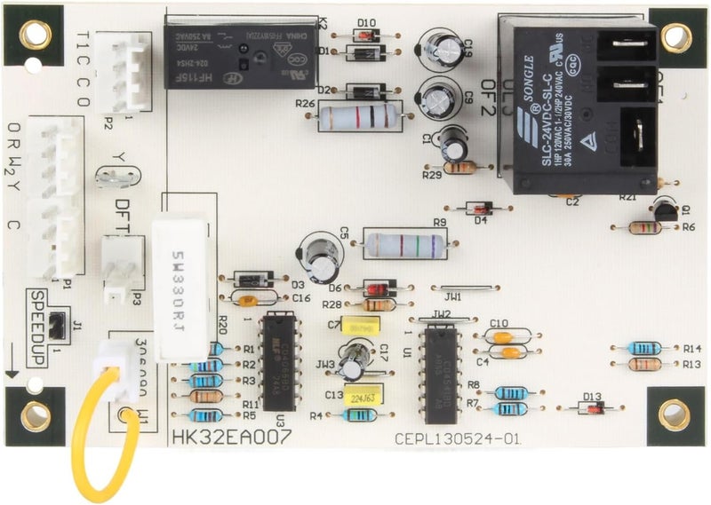 CHYKUANG New Upgrade HK32EA001 HK32EA007 Defrost Timer Control Board Compatible with Carrier/Bryant/Payne HVAC Heat Pumps CEPL130524-01, CEBD420524-04A - Image 1